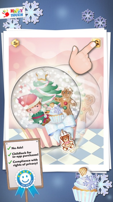 CHRISTMAS-GAMES Happytouch® Screenshot