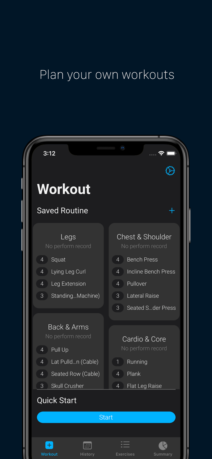 Brofit - Workout Planner and Log