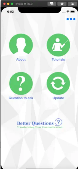 Game screenshot THE BETTER QUESTIONERS TOOLKIT apk