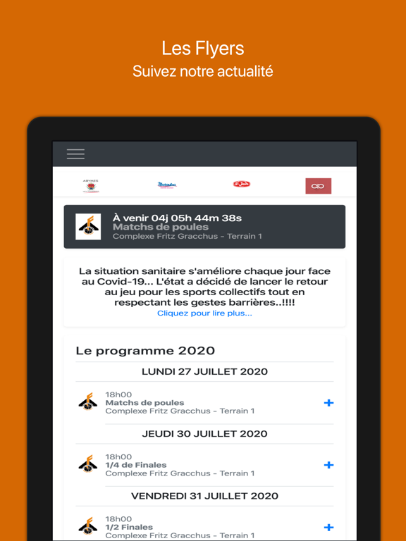 Screenshot #4 pour Les Flyers Basket