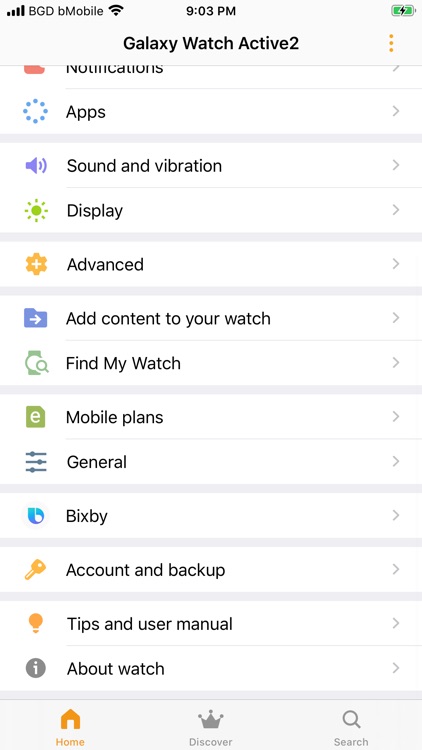 Samsung Galaxy Watch (Gear S) screenshot-3