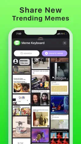 Game screenshot Meme Keyboard GIF Memes Maker hack