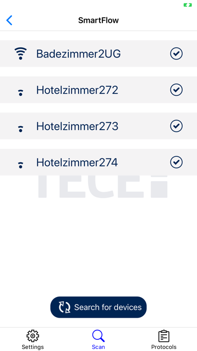 TECEsmartcontrol Screenshot