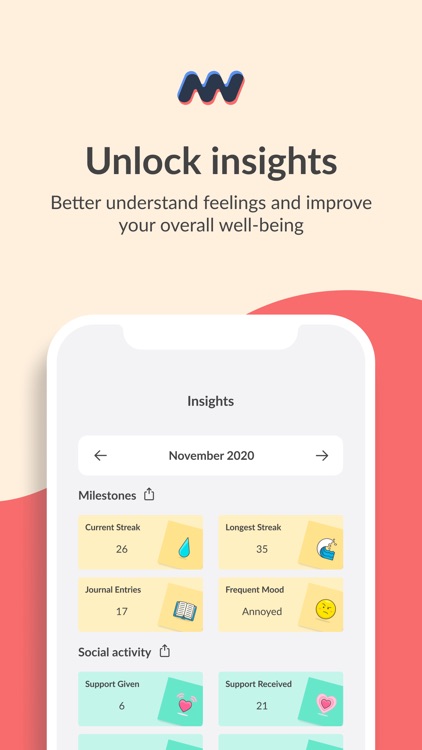Moodwave - Social journal screenshot-4
