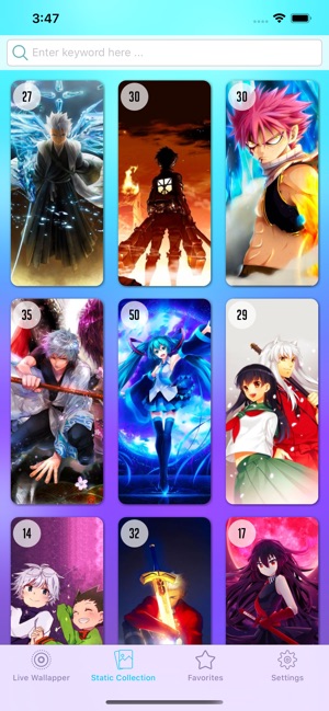 HD Anime Live Wallpaper on the App Store