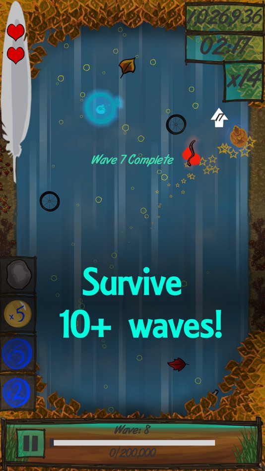 #1. Fowl Flow (iOS) 由: Plebiant LLC