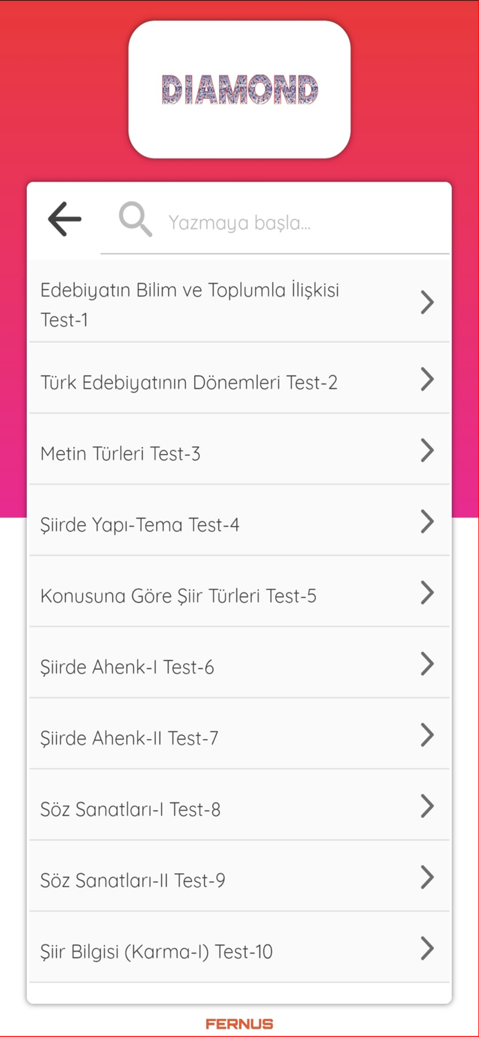 Diamond Çözüm Kalesi