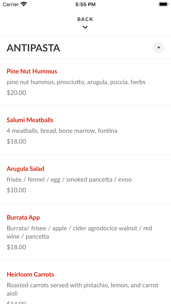 Pastoral Artisan Pizza