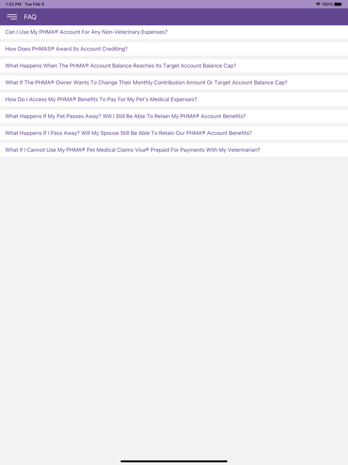 Pet Health Matching Account