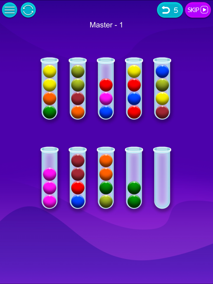 SPHERE SORT COLOR PUZZLE 3D