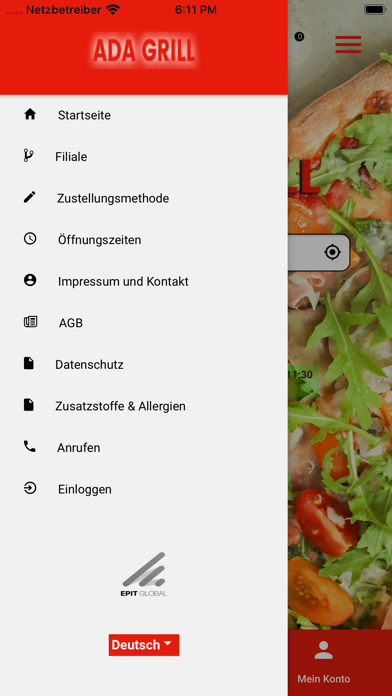Ada Grill Screenshot
