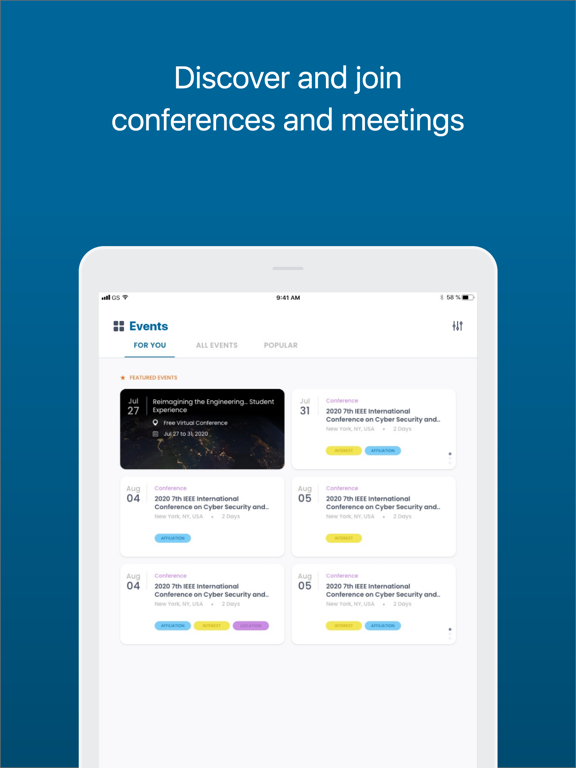 IEEE iPad screenshot 8 - Education app