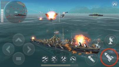 Screenshot #1 pour WARSHIP BATTLE:3D World War II