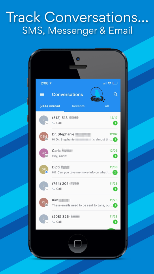 #2. The NEST by Social Sparrow (iOS) By: SOCIAL SPARROW CORPORATION