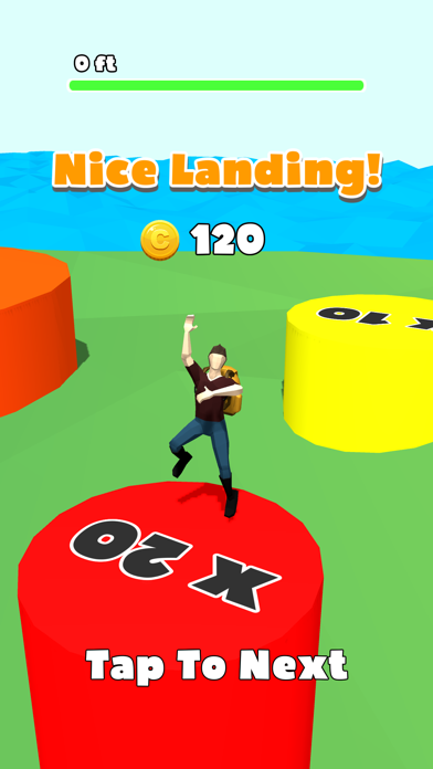 Sky-diving3D Screenshot