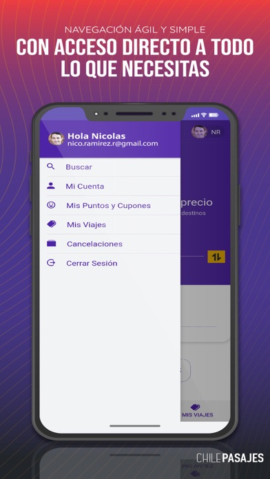 ChilePasajes Screenshot
