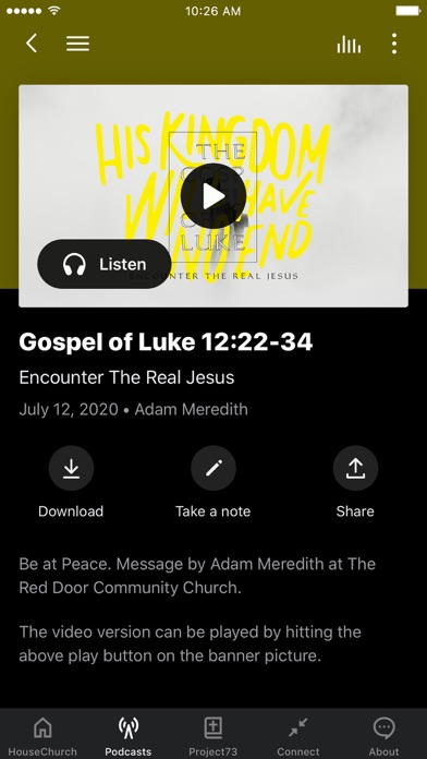 The Red Door Community Church Screenshot
