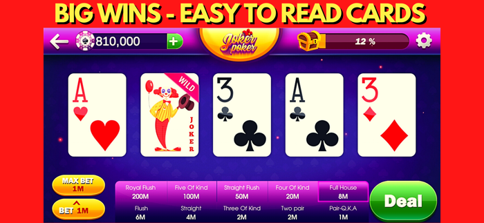 Video Poker Bonus Games