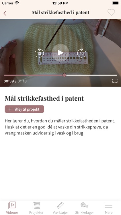 Min strikkejournal