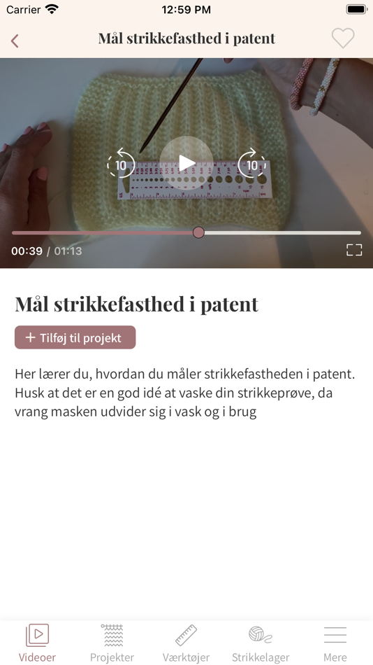 #2. Min strikkejournal (iOS) 由: Kimmie Munkholm Pedersen