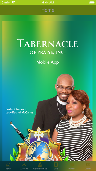Tabernacle of Praise App Screenshot