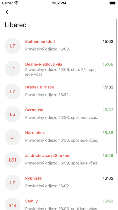 Liberec v mobilu Screenshot