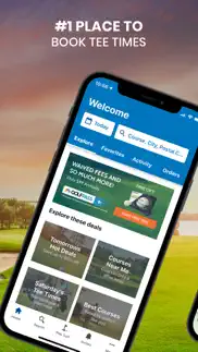 golfnow book teetimes golf gps iphone screenshot 1