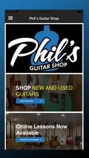 phil's guitar shop iphone screenshot 1