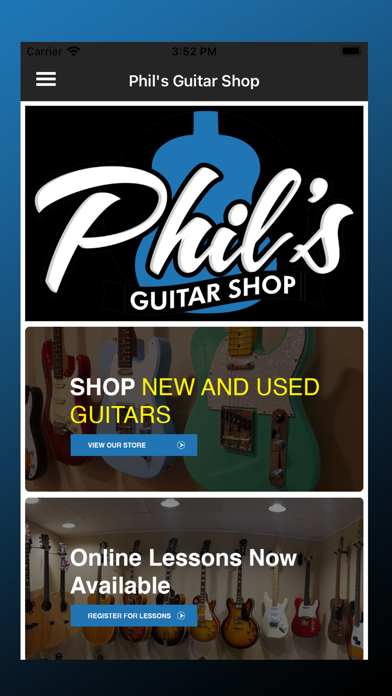 Screenshot #1 pour Phil's Guitar Shop