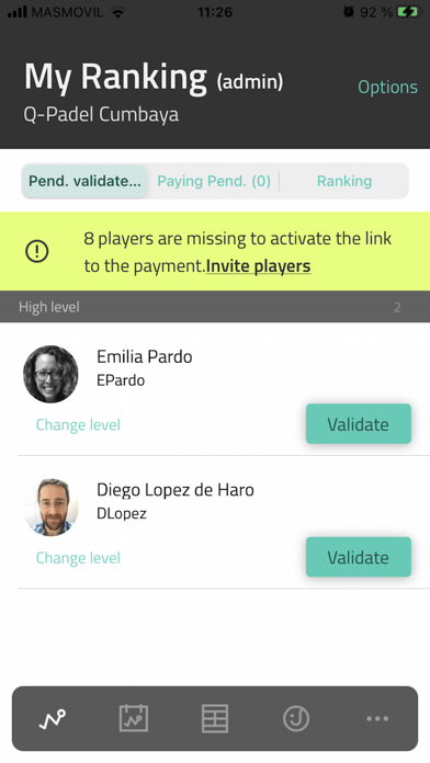 Screenshot #2 pour Padeltrack IPR Padel