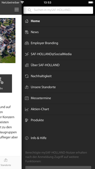 mySAF-HOLLAND Screenshot