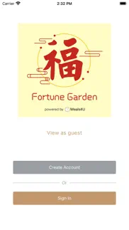 fortune garden restaurant iphone screenshot 4