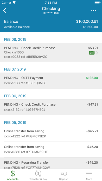 BRECO Federal Credit Union Screenshot