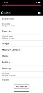 Deck of Cardio screenshot #3 for iPhone