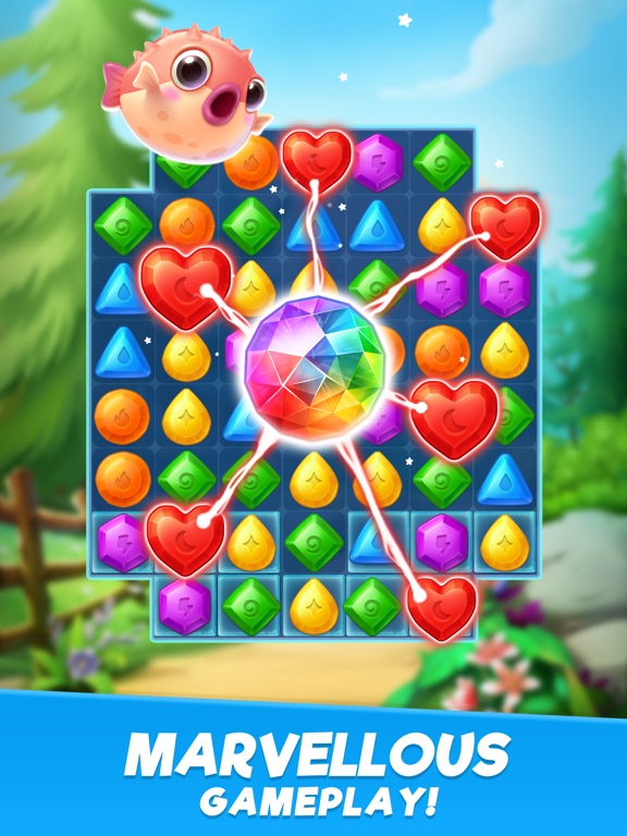 Screenshot #6 pour Crystal Crush - Match 3 Game