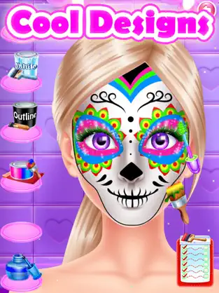 Screenshot 4 Face Paint Party Makeup Salon iphone