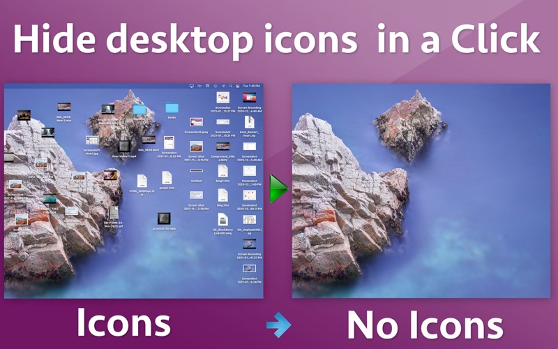 Screenshot #1 pour Desktop Icons Hider