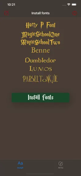 Game screenshot Fonts for Harry Potter theme mod apk