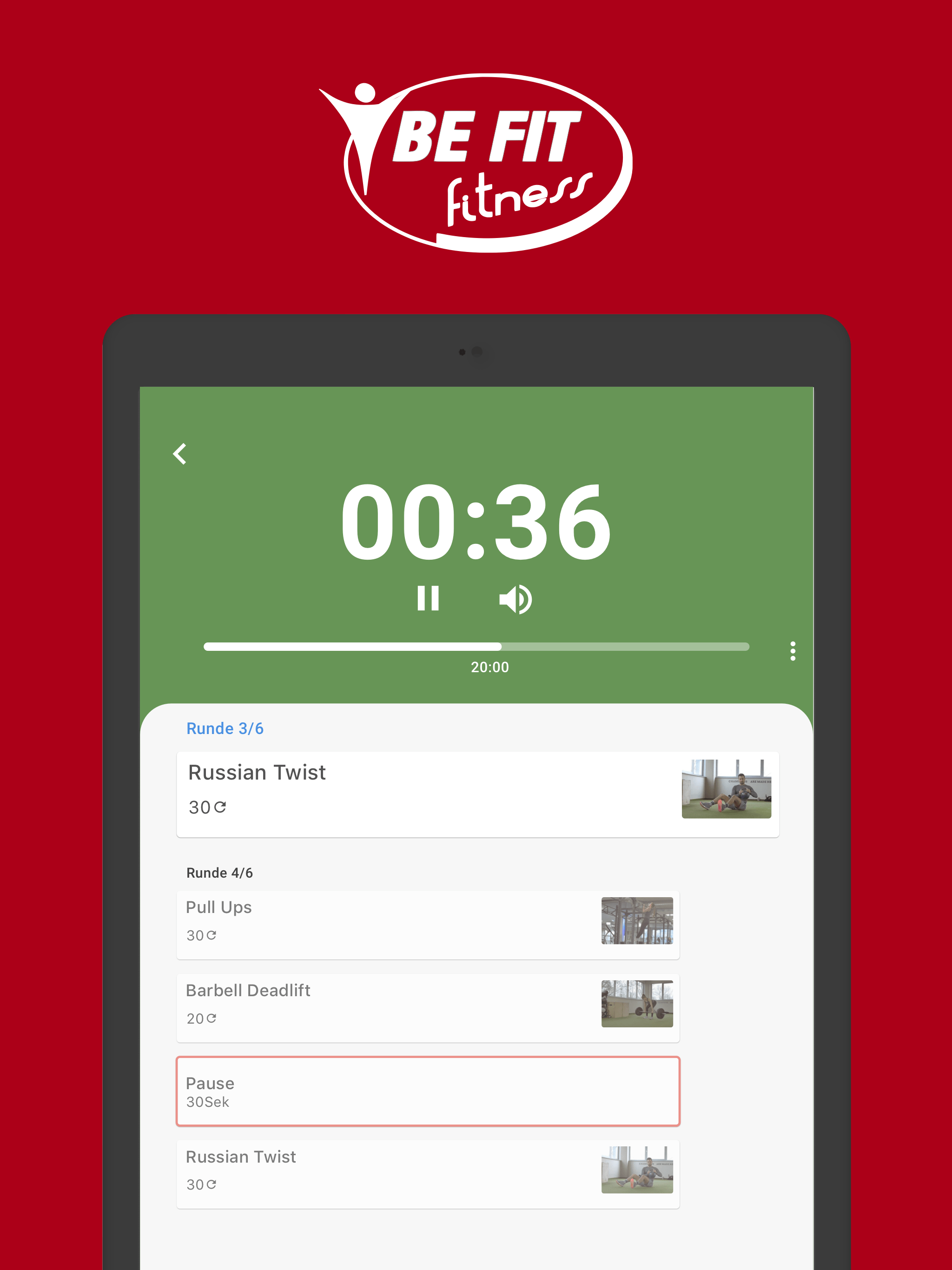 BE FIT Dein Studio screenshot 6