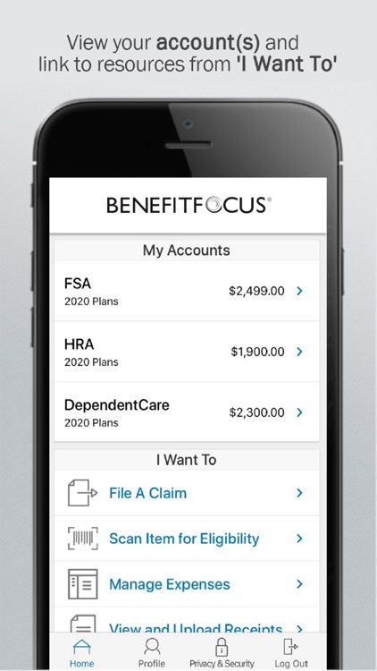 Benefitfocus Health Accounts