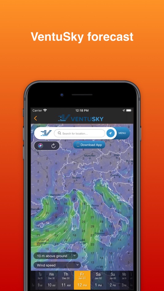 #2. iWindRose² (iOS) Podle: Fast-Devs Project