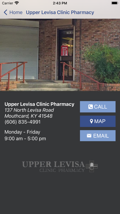 Upper Levisa Clinic Pharmacy Screenshot