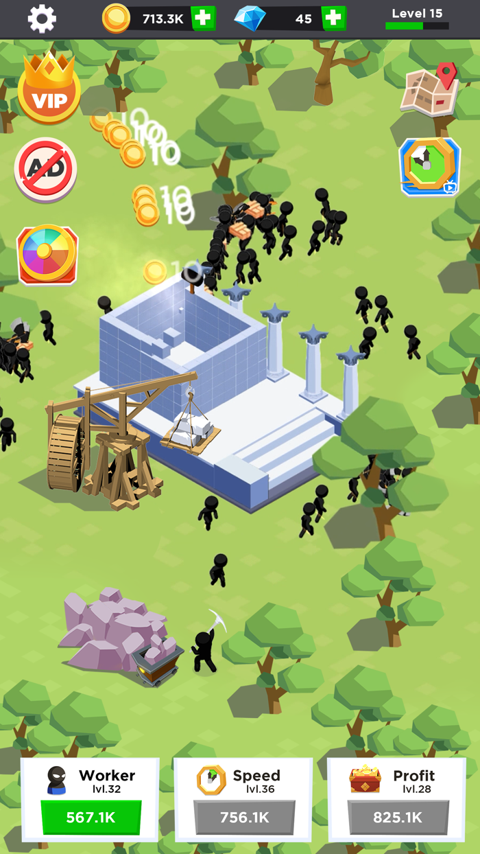 Save The Stickman Idle Empire