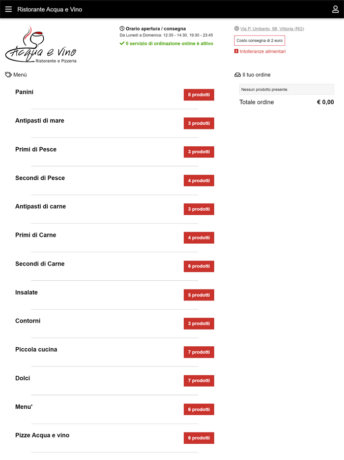 Ristorante Acqua e Vino