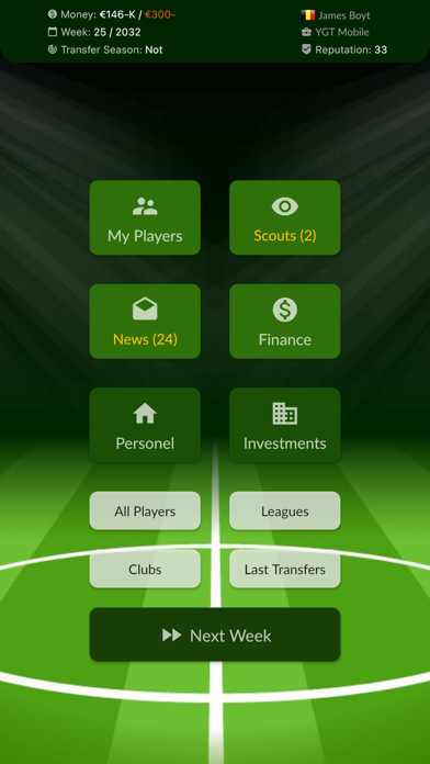 Soccer-Agent Screenshot