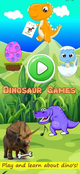 Game screenshot Dinosaur games for all ages mod apk