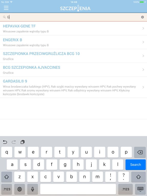 Screenshot #6 pour Szczepienia