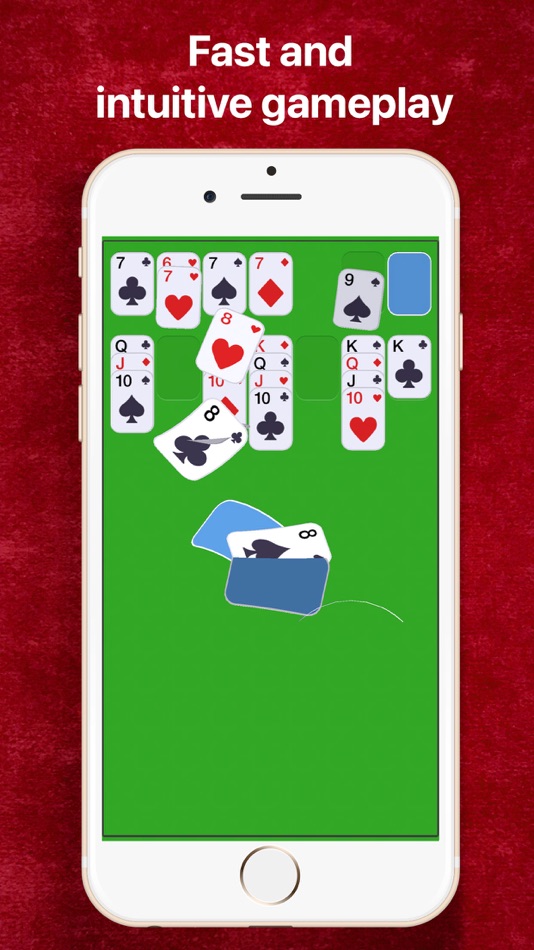 #5. Only Solitaire - The Card Game (iOS) 由: the binary family