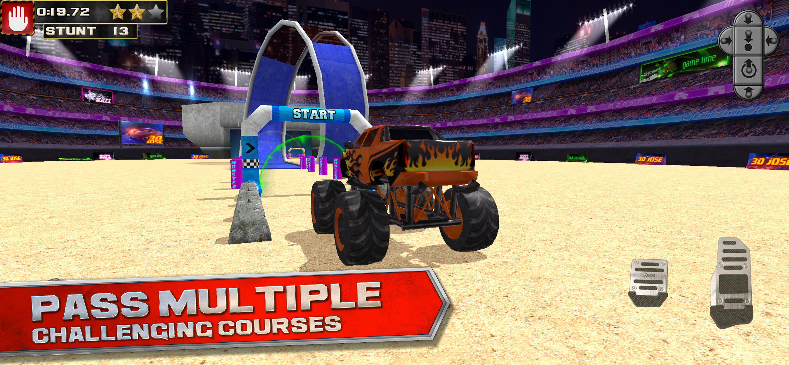 Real Monster Truck Parking