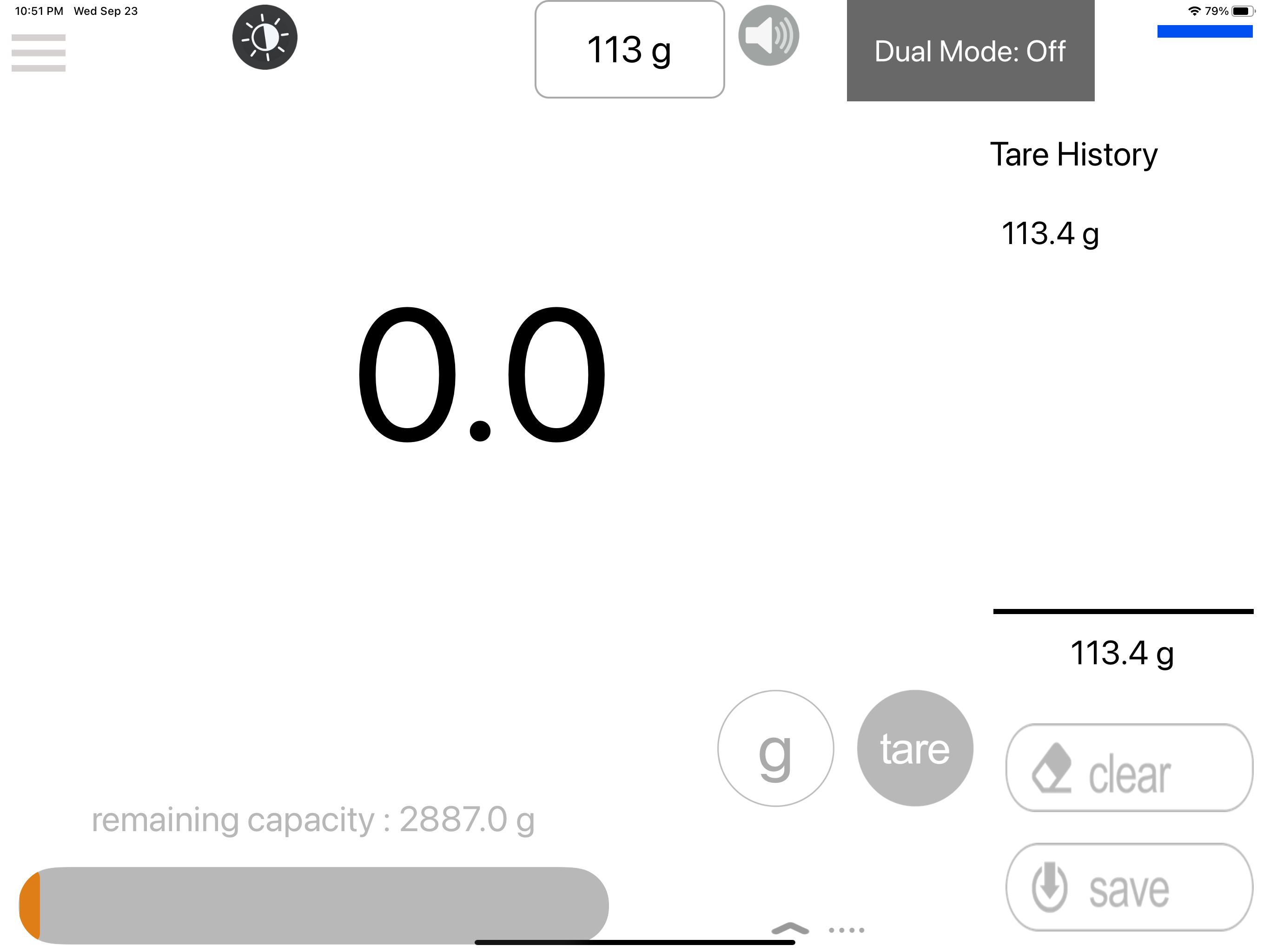 Baking Scale